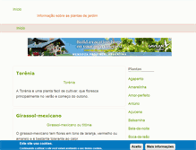 Tablet Screenshot of jardim.info